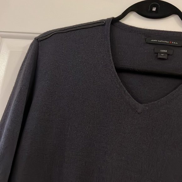 John varvatos merino wool blend neck - Picture 5 of 10